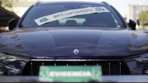 Recuperan vehículo en La Pintana: Uno de los ladrones mantiene dos ordenes por homicidio y robo