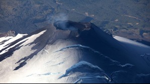 Sernageomin informa 'aumento sostenido en la energía sísmica' y emisiones de cenizas en el volcán Villarrica