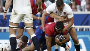Chile cae con Inglaterra en su tercer partido del Mundial de Rugby