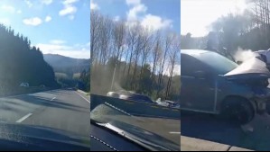 Hombre en estado de ebriedad provoca accidente de tránsito en carretera de Lota: Iba conduciendo en contra del tránsito