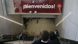Así fue el momento del primer viaje en la extensión de la Línea 3 del Metro de Santiago