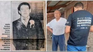 Chileno fue a comprar cigarros y desapareció por 30 años en Argentina: Dio insólita explicación al ser ubicado