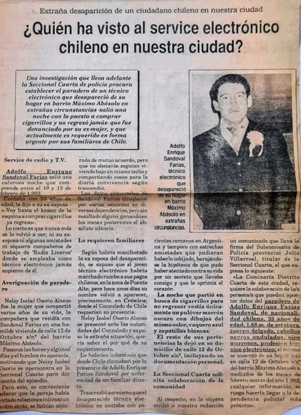 Dijo que iba a comprar cigarrillos, pero no regresó en 30 años (Crónica)