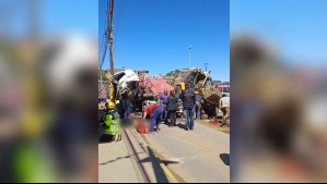 Fatal accidente en Cartagena: Muere conductor de retroexcavadora tras ser impactado por camión aljibe de Bomberos