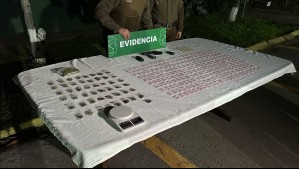 La Pintana: Detienen a cuatro personas durante procedimiento por transacción de drogas en la vía pública