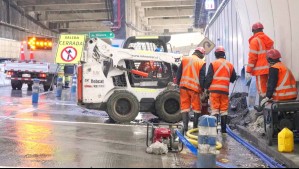 Autopista Vespucio Oriente intensifica trabajos y afirma que espera reabrir en los próximos días las salidas 1 y 2