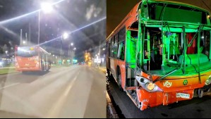 Suspensión de licencia y arresto domiciliario: Formalizan a conductor de bus RED que manejó drogado