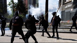 Balance policial tras marcha por los pueblos originarios: 4 detenidos, 11 locales dañados y una mujer herida