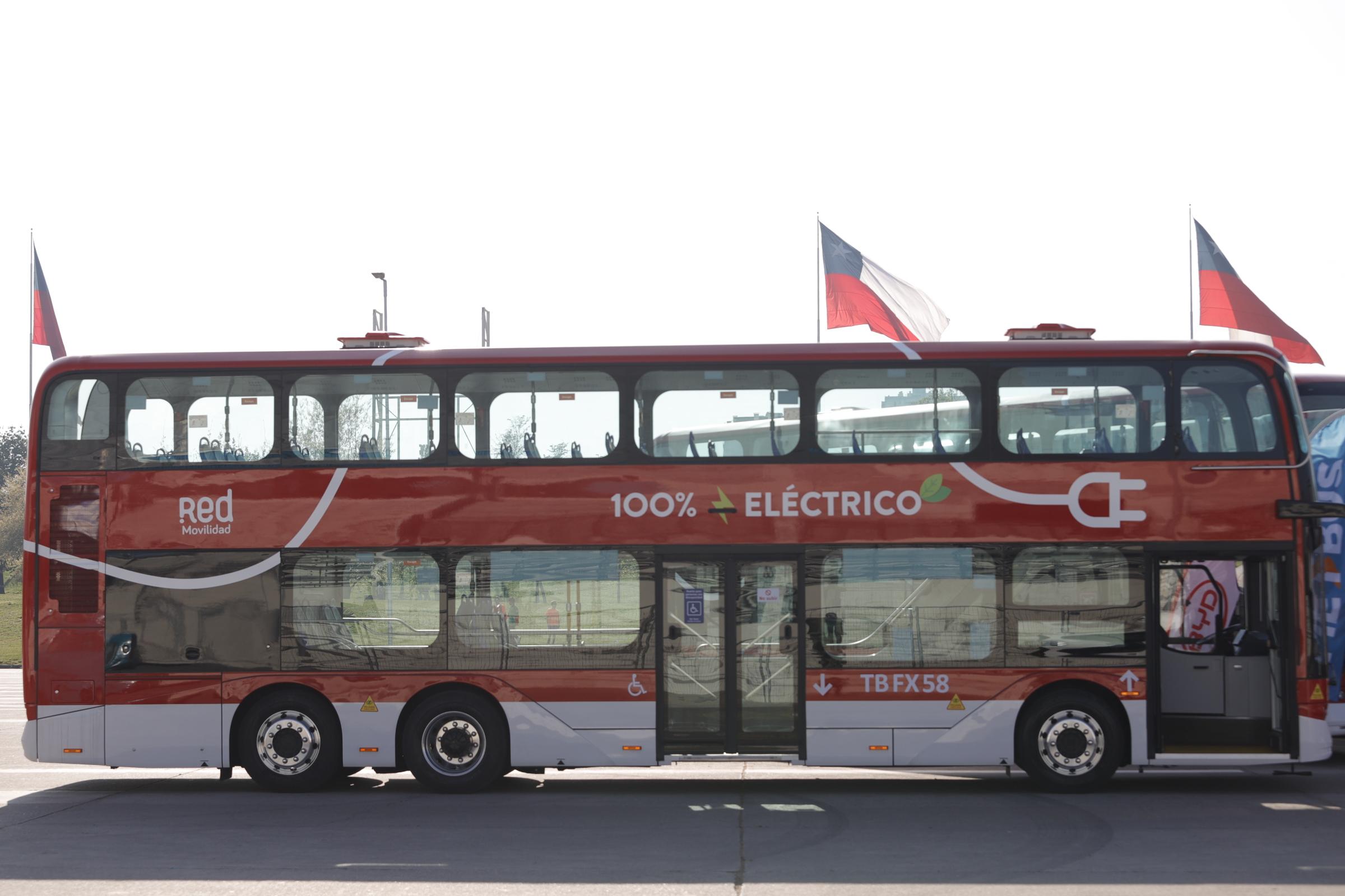 Buses de dos pisos para los Juegos Panamericanos / Aton