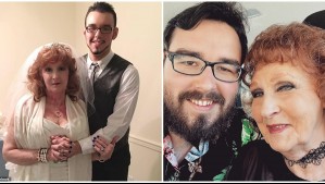 Se conocieron en un funeral y ahora tienen OnlyFans: La historia de un joven que se casó con mujer 54 años mayor que él