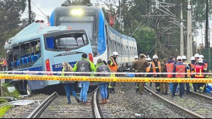 Joven sobreviviente de accidente en San Pedro de la Paz: 'La bocina del Biotren fue lo último que alcanzo a escuchar'