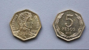 Esta es la extraña moneda de 5 pesos que se podría vender hasta en $50.000