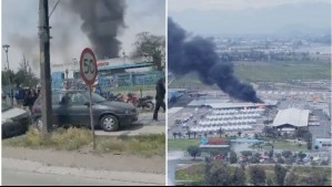 Videos muestran explosiones en grave incendio que afectó a empresa de gas en Maipú