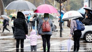 Lluvia en Santiago para este miércoles: ¿En qué momento del día caerían las precipitaciones?