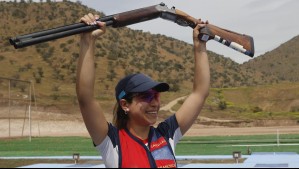 Tiradora Francisca Crovetto le da la primera medalla de oro a Chile en los Juegos Panamericanos