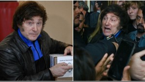 Javier Milei votó en medio de multitud en Argentina: 'Construimos una potencia o nos convertimos en villa miseria'