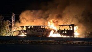Paillaco: Colisión de dos camiones con incendio provoca desvío de tránsito en la Ruta 5 Sur