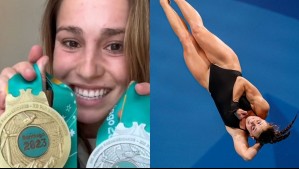 'La más bonita que he recibido': Atleta canadiense elogia las medallas de los Juegos Panamericanos