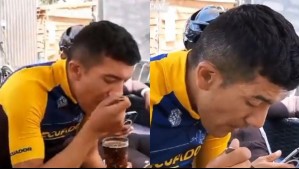 'Es como gaseosa': La reacción de campeón olímpico ecuatoriano al tomar mote con huesillos por primera vez
