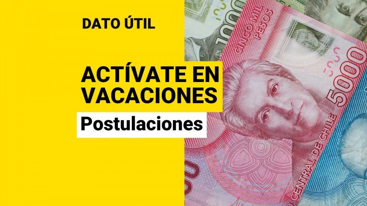 "Actívate en Vacaciones" Así puedes postular al programa de Junaeb que