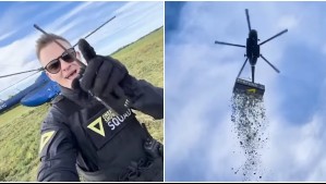 Influencer lanzó 1 millón de dólares desde helicóptero en República Checa: Así fue la 'lluvia de billetes'