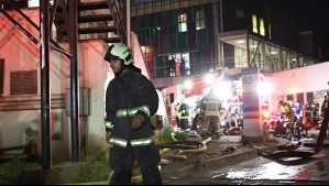 Reportan incendio en el Hospital Luis Calvo Mackenna: Siniestro se encuentra controlado y no hay lesionados
