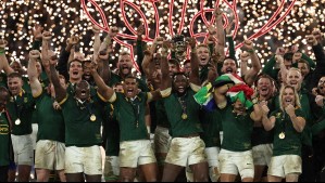 Sudáfrica campeón del Mundial de Rugby tras derrotar en dramático partido a Nueva Zelanda