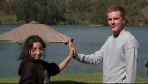 Niña chilena conoció a su 'gemelo genético' alemán que le salvó la vida