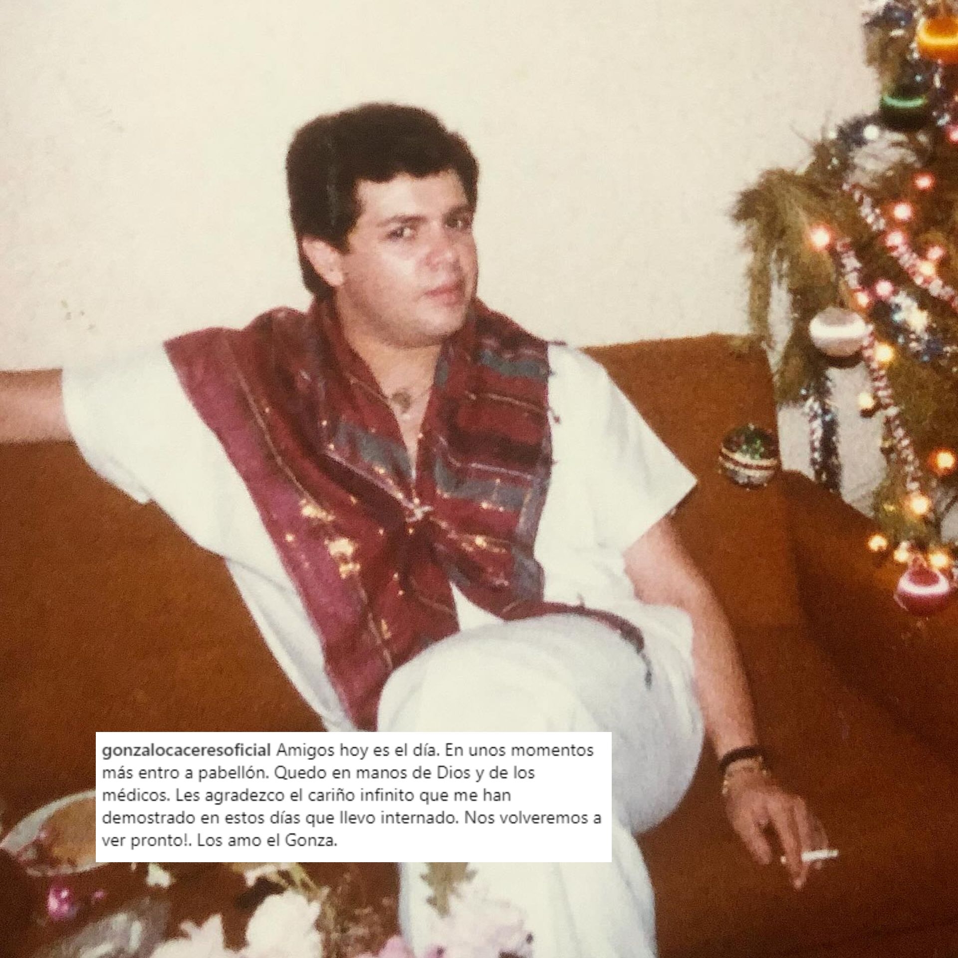 Publicación de Gonzalo Cáceres