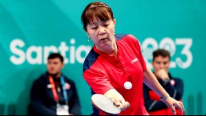 La tenismesista asiática de 57 años que representa a Chile debuta con un triunfo: 'Me ayudó mucho el apoyo de la gente'
