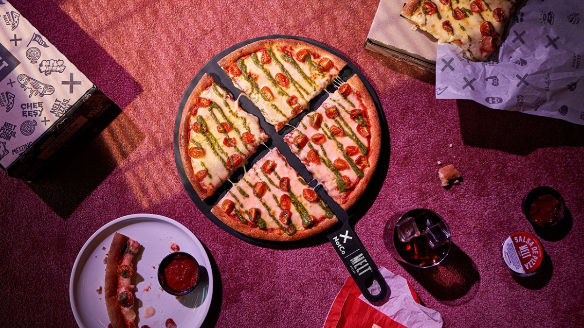 'Vegan Pesto Margarita y Vegana Veggie': Conoce las nuevas pizzas veganas de Melt Pizzas tras alianza con NotCo