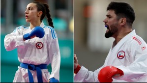 Karatecas Valentina Toro y Rodrigo Rojas lograron dos nuevas medallas de oro para Chile en los Juegos Panamericanos
