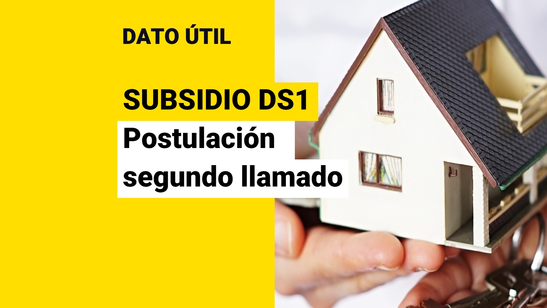 Hay Fecha: ¿Cuándo Se Podrá Postular Al Segundo Llamado Del Subsidio ...