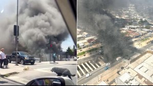 Confirman un fallecido tras colisión múltiple que generó incendio en túnel de autopista General Velásquez
