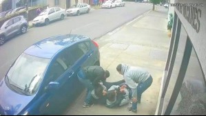Video muestra violento robo de celulares a tres estudiantes de Concepción: Les pidieron las claves de los teléfonos