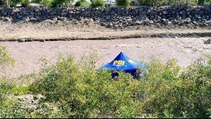 Encuentran el cuerpo de un hombre en el río Mapocho: PDI investiga las causas de su muerte