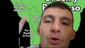 'Por la razón o la fuerza': Tiktoker eligió el lema chileno como uno de los mejores de América