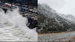 Por condiciones meteorológicas: Cierran pasos fronterizos y Armada emite alerta por marejadas
