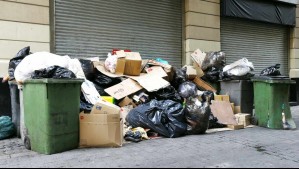 Este miércoles se retoma el retiro de basura en Santiago: Funcionarios municipales bajaron el paro