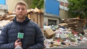 'No hay lugar adecuado para dejarla': Periodista Lucas Quinn muestra cerros de basura en Santiago