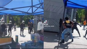 Dejan en libertad a detenidos por ataque a guardias en parque Quinta Normal