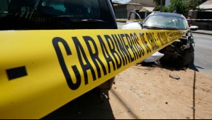 Conductor sufrió violenta encerrona en San Joaquín: Vehículo apareció baleado horas después en San Miguel