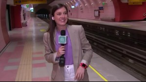 Darynka Marcic muestra cómo son las nuevas estaciones de la Línea 2 del Metro