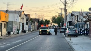 Homicidio en Lo Prado: Hombre es baleado en la cabeza mientras caminaba con su pareja