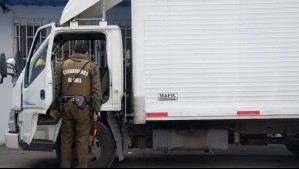 Banda robó camión de lácteos y retuvo a chofer en San Bernardo: Hay tres detenidos