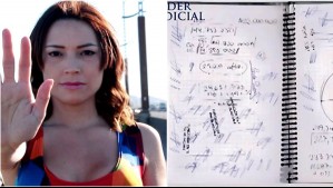 Caso Lencería: Fiscalía revela libreta donde Camila Polizzi habría practicado firmas falsas