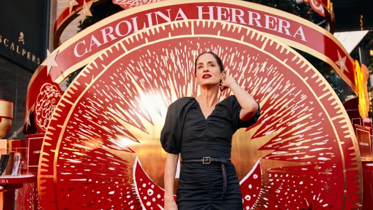 'Celebramos estas fiestas con alegría de vivir': Carolina A. Herrera encendió el árbol de navidad en Casacostanera