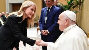 'Jamás pensé que sabría quién soy yo': Cecilia Bolocco cuenta detalles de su encuentro con el papa Francisco