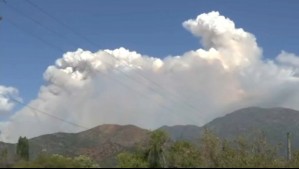 Amplían cobertura de Alerta Amarilla para la provincia de Marga Marga por incendio forestal