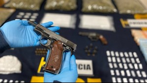 Policía desarticula laboratorio clandestino de droga: También se incautaron armas